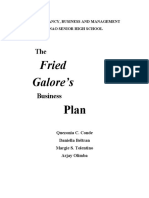 Fried Galore Business Plan