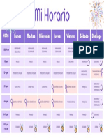 FCXG Horario