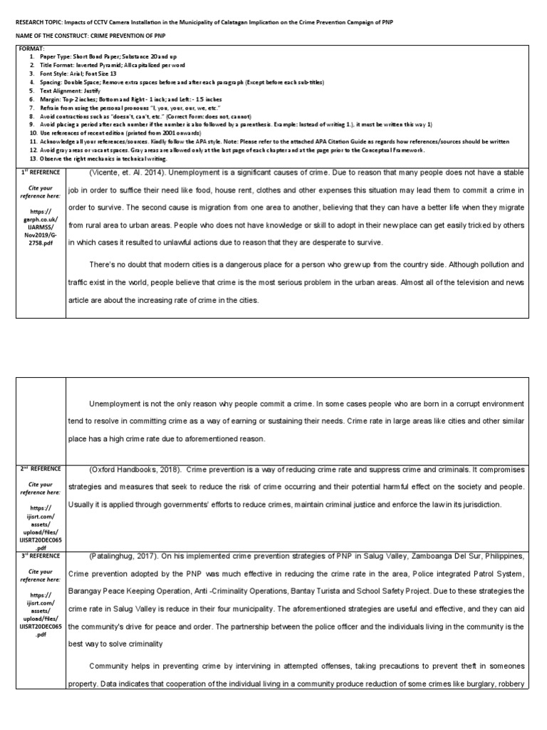 Crime Prevention of PNP | PDF