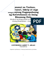 FIL9 Q1 W7 Pagsusuri Sa Tauhan Pangyayari Iskrip at Mga Ekpresyong Nagpapahayag