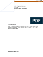 Cellulose Based Biochemicals and Their Applications