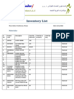 Inventory Lis1