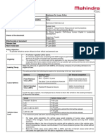 Car Lease Policy