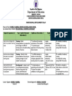 Professional Development Plan for English Teacher