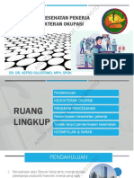 PEMERIKSAAN KESEHATAN PEkerJA BERBASIS KEDOKTERAN OKUPASI