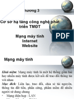 Chuong 3 LMT - Mang May Tinh - Internet - Website