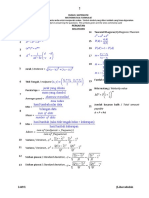 Mathematical Formulae and Geometric Shapes Quick Reference