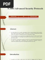 7CS081 Advanced Security Protocols