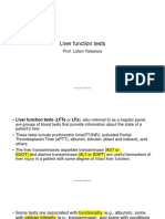 Techniques of Liver Function Tests(2)