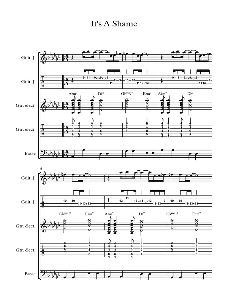 It's A Shame | PDF