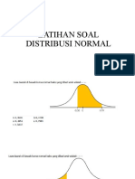 Latihan Soal Distribusi Normal