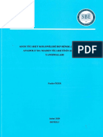 Asur Ti̇caret Koloni̇leri̇ Devri̇nde (M.ö.1974-1729) Anadolu'da Maden Ti̇careti̇ni̇n Ekonomi̇ye Yansimalari