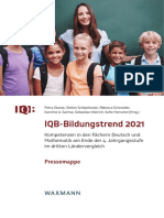 IQB Bildungstrend2021 Pressemappe