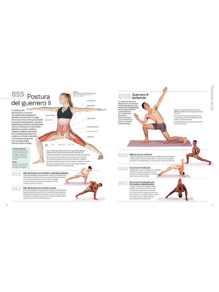 Los 501 Mejores Ejercicios de Yoga | PDF