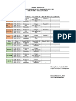 Jadwal Pas Ganjil 2022-2023