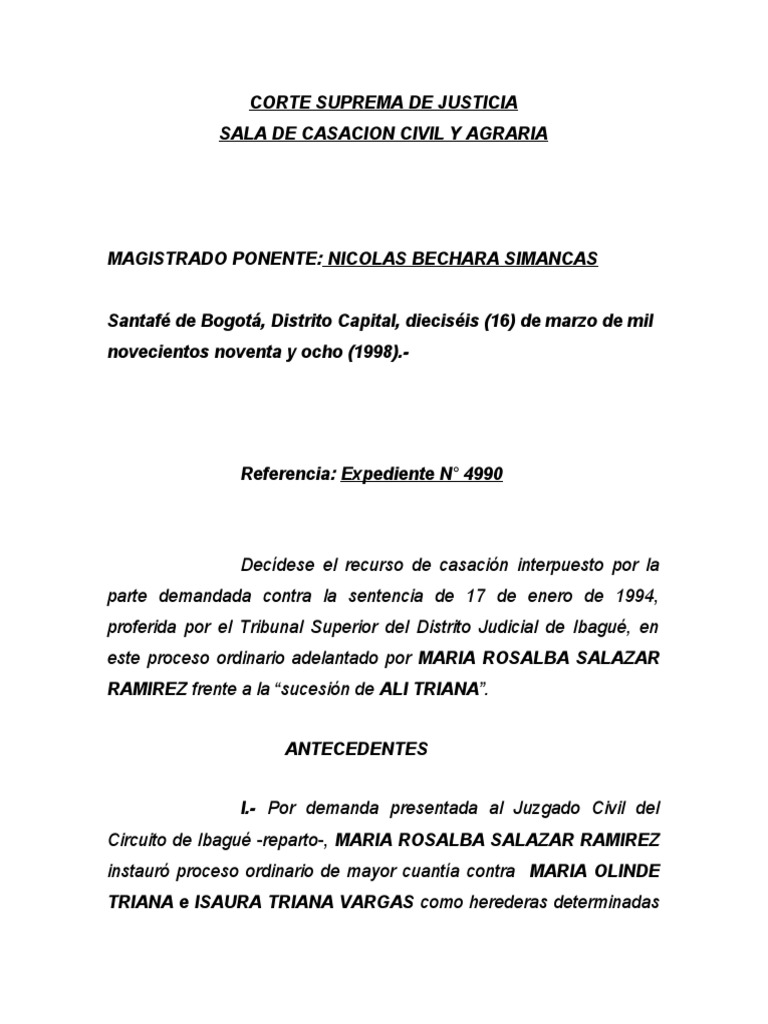 Interversión en Caso de Sucesión | PDF | Posesión (Ley) | Propiedad