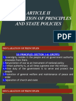 Declaration of Principles and State Policies 1