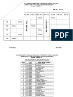 1 - EMFT TimeTable - Format