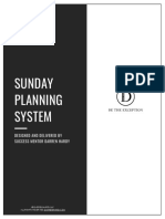 Sunday Planning System Darren Hardy