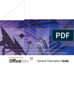 OfficeServ 12 General Description Guide