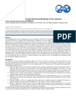 18 - Experimental Coreflooding and Numerical Modeling of CO2 Injection With Gravity and Diffusion Effects