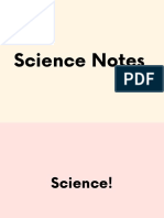 Science Notes