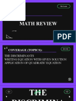 Review Math