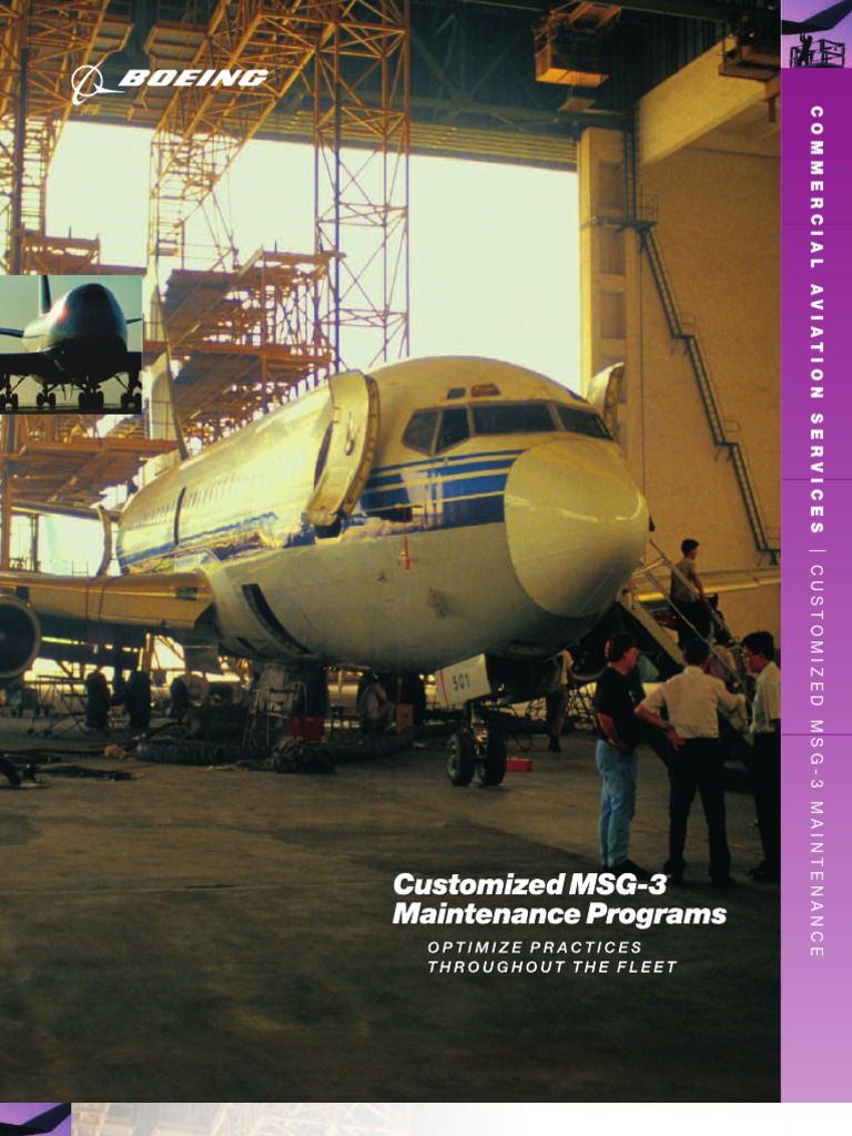 Msg3 Maintenance Programs Airplane Airlines