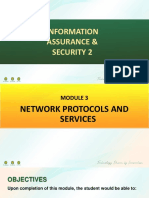 Module 3 - Network Protocols and Services