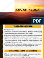 Kedatangan Kedua Kali