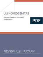 Statistika_11 (Uji Homogenitas)