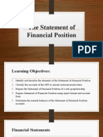 The Statement of Financial Position