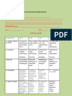 Pauta de Evaluacin Dramatizacion