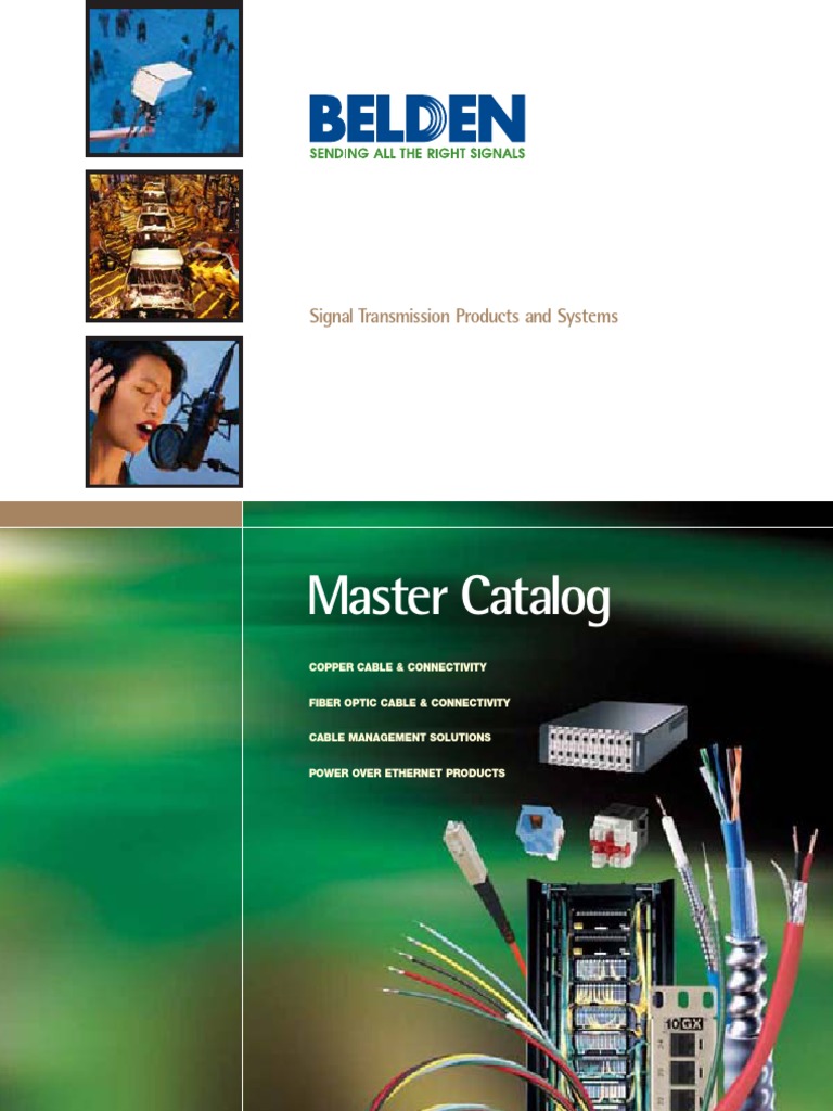 2006 Belden Catalog PDF