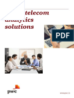 Pwcs Telecom Analytics Solutions