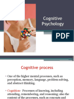 Lecture 8 - Cognitive Processes