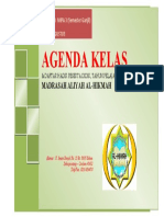 COVER AGENDA KELAS X MA New