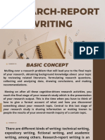Research-Report Writing