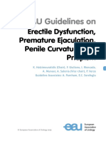 EAU Guidelines On Male Sexual Dysfunction 2019