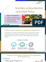 Micronutrientes antioxidantes y actividad física