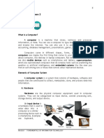 1.1-1 Computer Parts and Its Hardware, PDF, Central Processing Unit