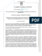 Norma calidad aire Colombia establece niveles máx contamina