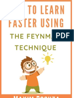 Learn Faster with the Feynman Technique