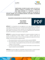 Reglamento de Adquisiciones del Municipio de Puerto Vallarta, Jalisco