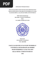 Download PENELITIAN TINDAKAN KELAS by Drew Driandra Secondhandserenade SN60946057 doc pdf