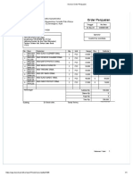 Invoice Order Penjualan