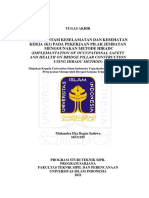 Implementasi Keselamatan Dan Kesehatan Kerja (K3) Pada Pekerjaan Pilar Jembatan Menggunakan Metode Hiradc (Implemantation of Occupational Safety