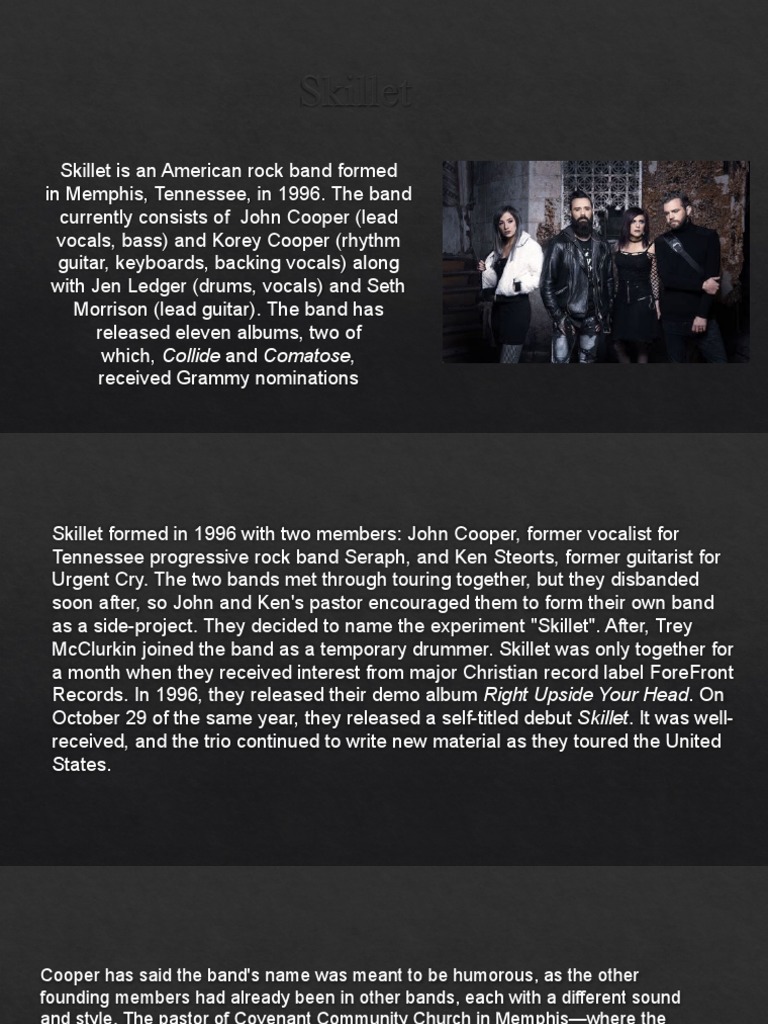 Skillet PDF Rock Music Popular Music