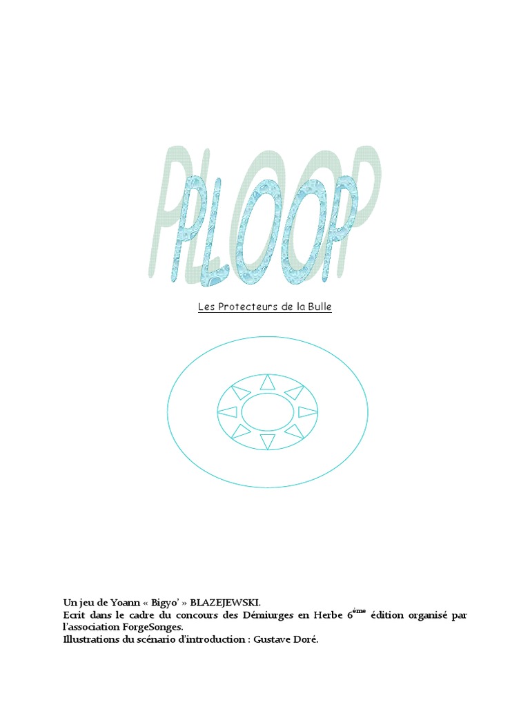 Ploop : Voyage dans la Bulle | PDF