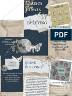 Causes and Effects of Bullying
